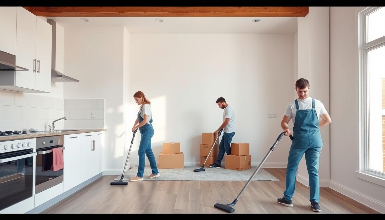 Move-in and move-out cleaning